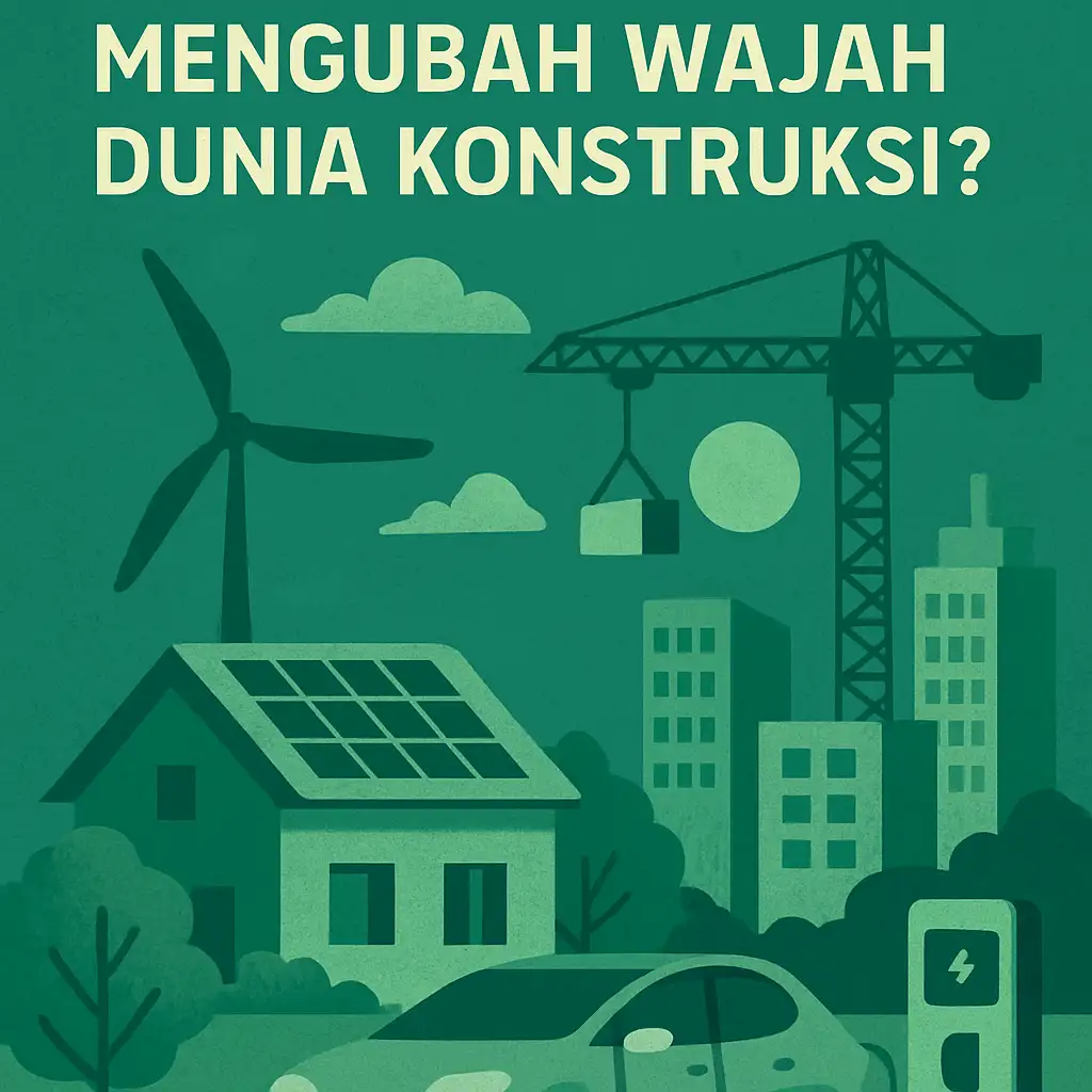 Bagaimana Teknologi Hijau Mengubah Wajah Dunia Konstruksi?